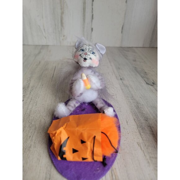 Annalee Sweet Tooth kitty candy corn Halloween - Picture 6 of 9